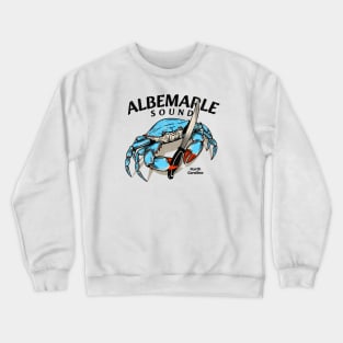 Albemarle Sound, North Carolina Blue Crab Crewneck Sweatshirt